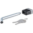 Curt Manufacturing Curt Mfg. 23021 5/8" Hitch Lock , fits 2", 2-1/2" or 3" Receiver, Deadbolt, Chrome - image 1