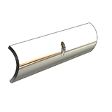 TACO Marine TACO Hollow Back 304 Stainless Steel Rub Rail Insert 3/4" x 6' - S11-4511P6-1