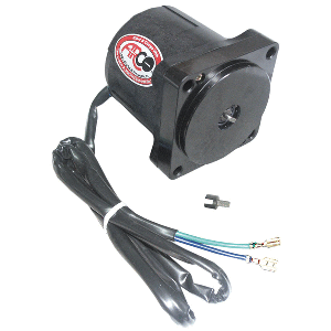 ARCO Marine Replacement Johnson/Evinrude Tilt Trim Motor - 2-Wire, 4 Bolt, Flat Blade Shaft - 6241