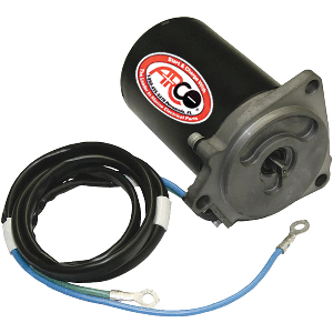 ARCO Marine Replacement Outboard Tilt Trim Motor - Yamaha, 2-Wire, 3 Bolt, Flat Blade Shaft - 6263