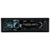 Boss Audio MR1308UABK Bluetooth - Receptor de medios digitales totalmente marinizado compatible con MP3 con puertos para tarjeta de memoria SD USB Entrada auxiliar [MR1308UABK]