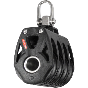 Ronstan Series 40 Orbit BB Quad Block w/Swivel Shackle - RF48400