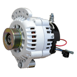Balmar Alternator 100 AMP 12V 1-2" Single Foot Spindle Mount K6 Pulley w/Isolated Ground - 621-100-K6
