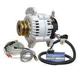 Balmar Alternator 120 AMP Kit 12V 3.15" Dual Foot Saddle Dual Vee Pulley Regulator &amp; Temp Sensor - 60-YP-MC-120-DV