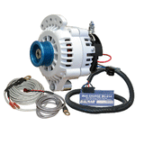 Balmar Alternator 100 AMP Kit 12V 1-2" Single Foot Spindle Mount J10 Pulley Regulator &amp; Temp Sensor - 621-VUP-MC-100-J10
