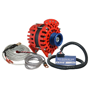 Balmar Alternator 170 AMP Kit 12V 3.15" Dual Foot Saddle J10 Pulley Regulator &amp; Temp Sensor - XT-CR-170-J10-KIT