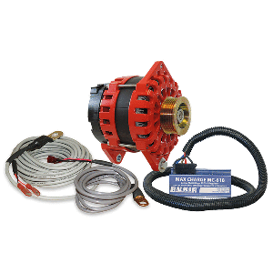 Balmar Alternator 250 AMP Kit 12V 3.15" Dual Foot Saddle K6 Pulley Regulator &amp; Temp Sensor - XT-CR-250-K6-KIT