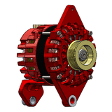 Balmar Alternator 170 AMP 12V 4" Dual Foot Saddle K6 Pulley - XT-DF4-170-K6