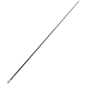 Shakespeare 5104 4&rsquo; Classic VHF Antenna w/15' RG-58 Cable - Black - 5104-BLK