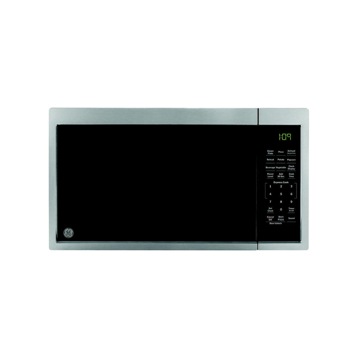 GE Appliances GE GCBK09N1WSS 0.9 Cu. Ft. Capacity Built-In Microwave Oven, Stainless - image 1