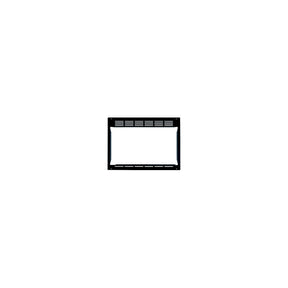 GE Appliances GE JX1095STBB Microwave Built-In Trim Kit, Black - image 1