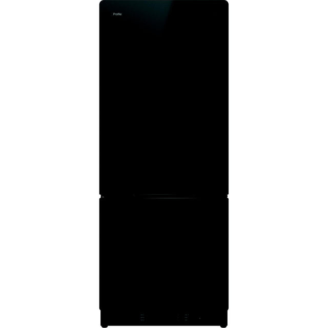 GE® Appliances PBV10R5VBB GE Profile™ Bottom Freezer Refrigerator Glass w/ Black Appearance - image 1