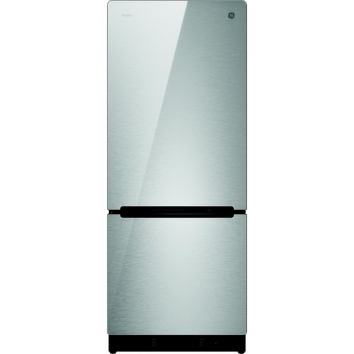 GE® Appliances PBV10R5VSS GE Profile™ Bottom Freezer Refrigerator Glass w/ Stainless Steel Appearance - image 1