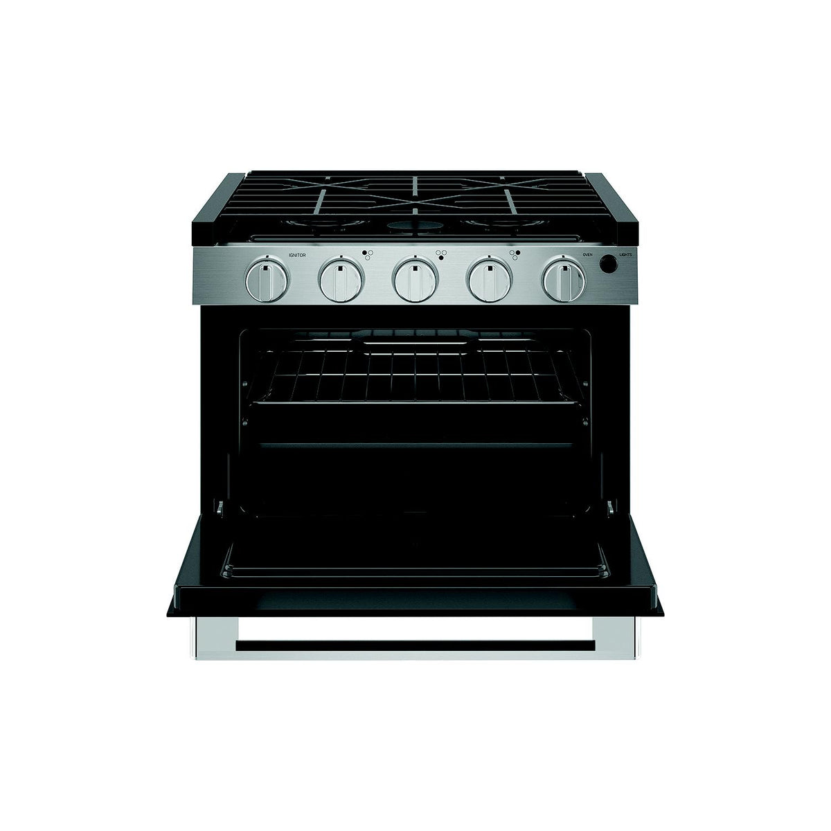 GE Appliances GE PLD617RTSS Drop-In Gas Range, 17" Wide - image 1