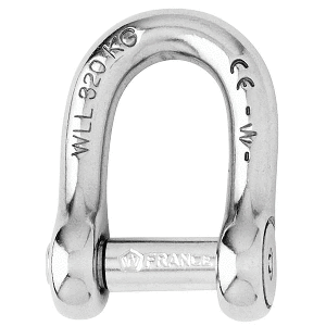 Wichard Marine Wichard Self-Locking Allen Head Pin D Shackle - 10mm Diameter - 13/32" - 1305W