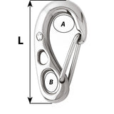Gancho de seguridad Wichard HR - 100 mm de longitud - 3-15/16" [02382]