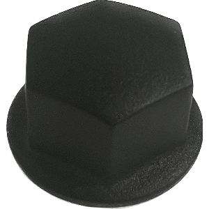 Uflex USA Uflex M12 Black Wheel Nut - 1503B
