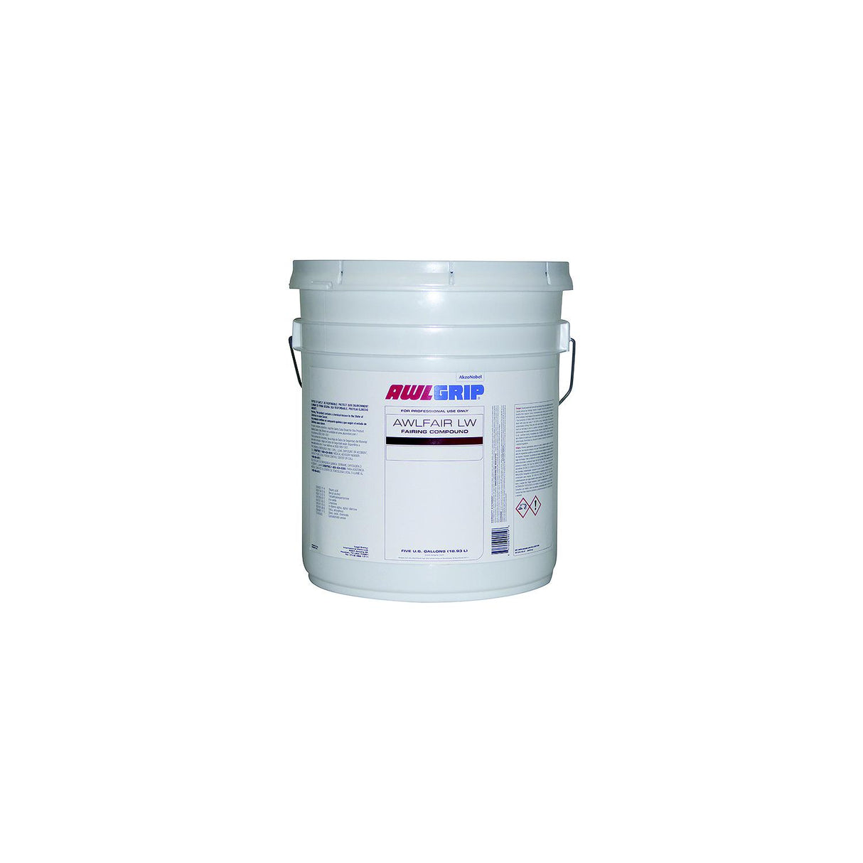 Awlgrip Awlfair LW Trowelable Fairing Compound Base, White 5-Gal. - OD8200/5GLUS