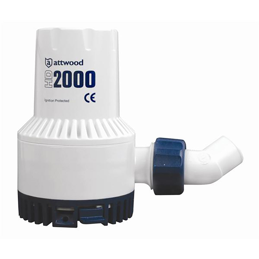 Bomba de sentina de servicio pesado Attwood HD2000 - 24 V 2000 GPH [4770-4]