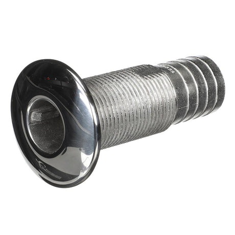 Attwood Marine Attwood Stainless Steel Thru-Hull Standard Straight Barbed - 1-1/4" Inner Diameter - 66550-3
