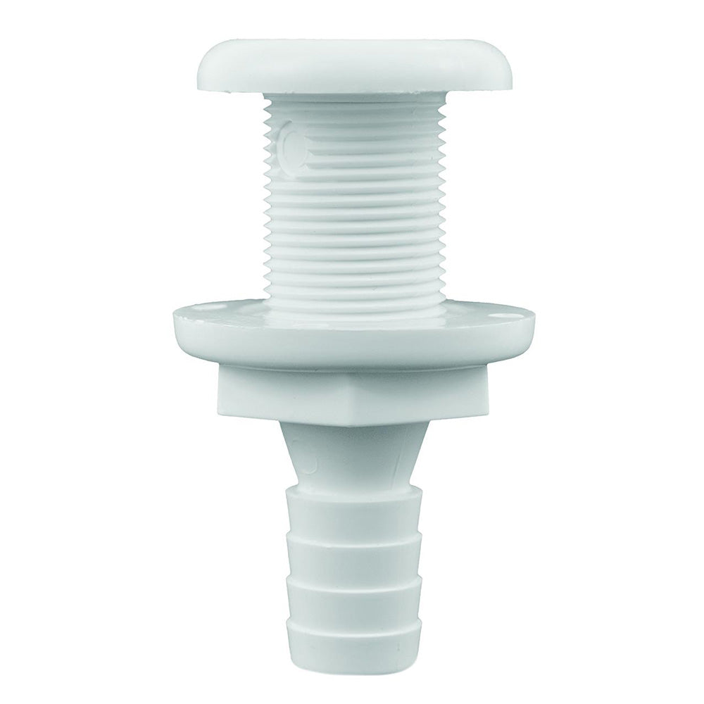 Attwood Marine Attwood White Plastic Thru-Hull Fitting - 5/8" Inner Diameter - 3872-3