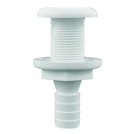 Attwood Marine Attwood White Plastic Thru-Hull Fitting - 5/8" Inner Diameter - 3872-3
