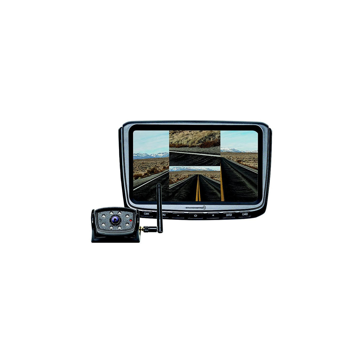 Brand Motion BrandMotion AHDS7810V2 Wireless HD Observation System With 7â³ DVR Monitor - AHDS-7810V2