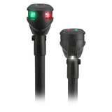 Attwood Marine Attwood LightArmor Fast Action Bi-Color Pole Light With Task Light - 14" &amp; 3-Pin - NV6LC2-14BP7