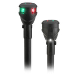 Attwood Marine Attwood LightArmor Fast Action Bi-Color Pole Light With Task Light - 14" &amp; 3-Pin - NV6LC2-14BP7