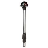 Attwood Marine Attwood Bi-Color Stowaway Light w/Task Light - 10" Straight &amp; 3-Pin - 5095-10-7