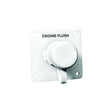 Seamule Flushmaster SMQCR1WV12 Flush Port Reroute, 1/2", White, Vertical - image 1