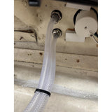 Flushmaster Flush Port Reroute Dual Outlet - White Acrylic Plate - Horizontal - 1/2' Barb [SM-QCR2WH12] - official Flushmaster product image 5