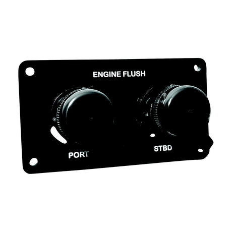 Seamule Flushmaster SMQCR2BH38 Flush Port Reroute, 3/8", Black, Horizontal - image 3