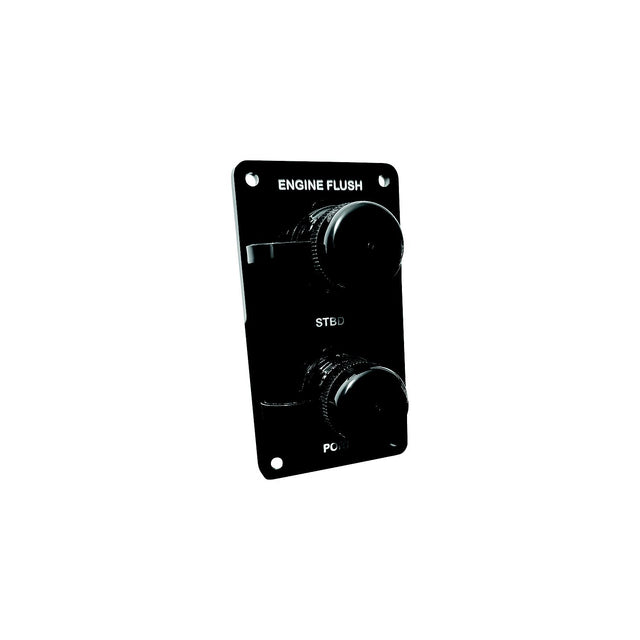 Seamule Flushmaster SMQCR2BV12 Flush Port Reroute, 1/2", Black, Vertical - image 1