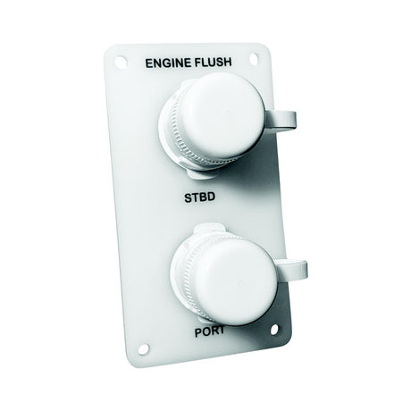 Seamule Flushmaster SMQCR2WV38 Flush Port Reroute, 3/8", White, Vertical - image 3