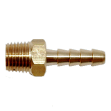 Attwood Marine Attwood Universal Brass Fuel Hose Fitting - 1/4" NPT x 3/8" Barb - 14540-6