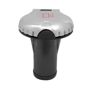Attwood Marine Attwood Deck Fill f/Carbon Canister System - Straight Body &amp; Scalloped Chrome Cap - 99DFCCSZ1S