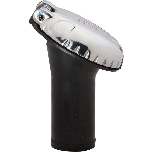 Attwood Marine Attwood Deck Fill f/Carbon Canister System - Angled Body &amp; Scalloped Stainless Steel Cap - 99DFCCAS1S