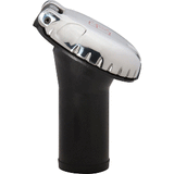 Attwood Marine Attwood Deck Fill f/Carbon Canister System - Angled Body &amp; Scalloped Stainless Steel Cap - 99DFCCAS1S