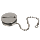 Attwood Marine Attwood Deck Fill Replacement Cap &amp; Chain - 66074-3