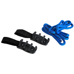Attwood Marine Attwood Zig-Zag Fender Hanger - Pair w/4' Fender Lines - 11952-7