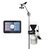 Estación meteorológica inalámbrica Davis Vantage Pro2 con consola WeatherLink Escudo contra radiación aspirado por ventilador las 24 horas [6253]