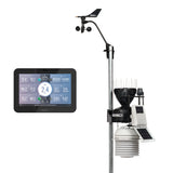 Estación meteorológica inalámbrica Davis Vantage Pro2 con consola WeatherLink, protección contra radiación aspirada por ventilador las 24 horas, sensores solares UV [6263]