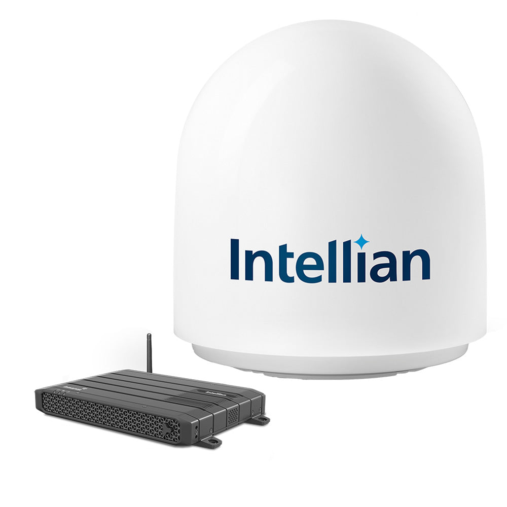 Terminal marítimo de banda ancha Intellian FB500 Inmarsat Fleet con BDU independiente [F4-A500-S]