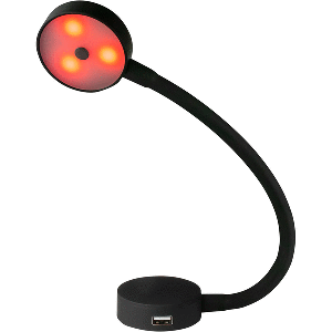 Sea-Dog LED Flex Neck Day/Night Light w/USB Socket - Red &amp; White Light - 404939-3