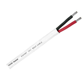 Pacer Duplex 2 Conductor Cable - 500' - 16/2 AWG - Round Cable - Red, Black - WR16/2DC-500