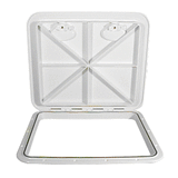 Beckson Marine Beckson 18x21 Rectangular Hatch - White - ASA Material Acrylonitrile Styrene Acrylate - HT1821AW