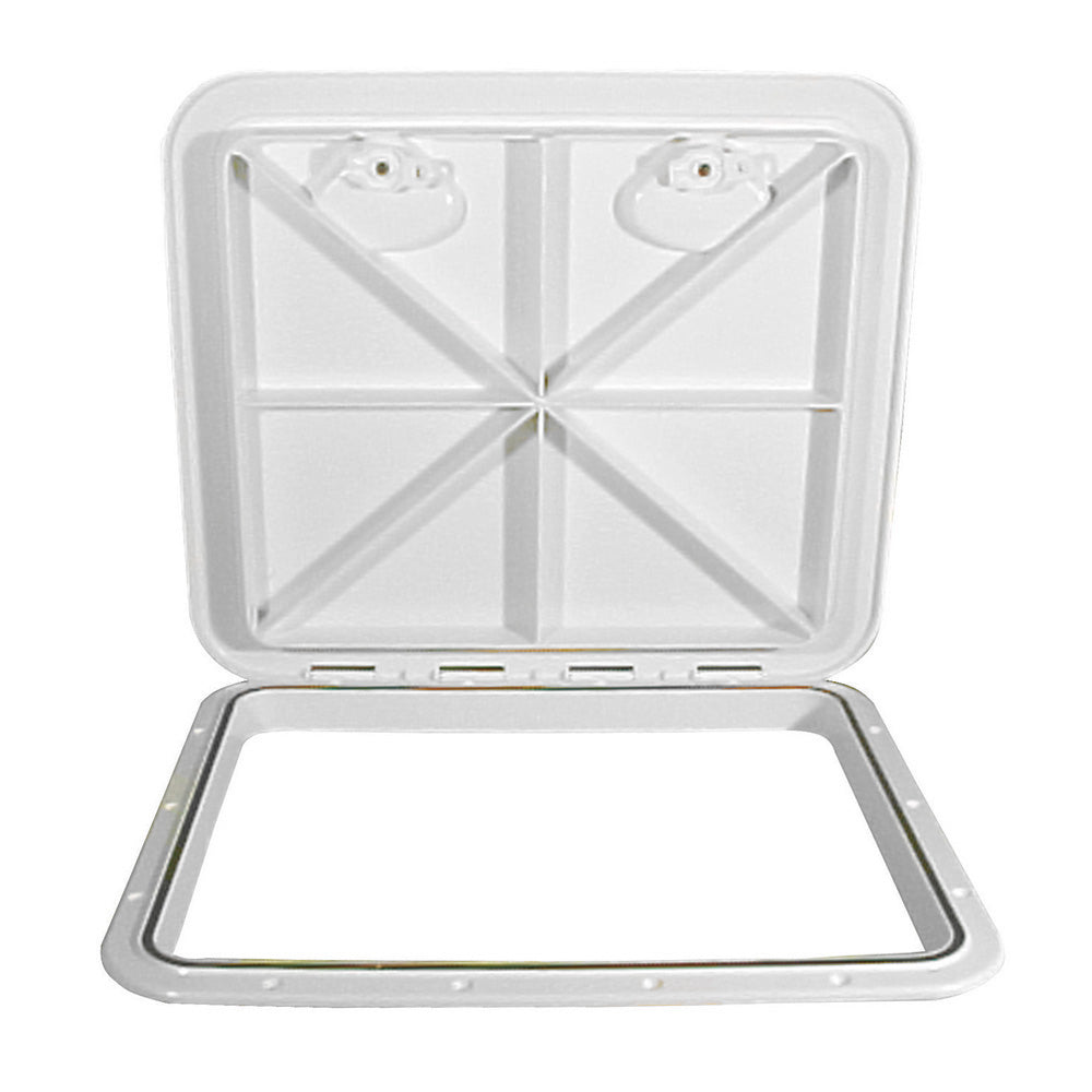 Beckson Marine Beckson 18x21 Rectangular Hatch - White - ASA Material Acrylonitrile Styrene Acrylate - HT1821AW