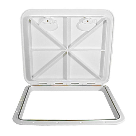 Beckson Marine Beckson 18x21 Rectangular Hatch - White - ASA Material Acrylonitrile Styrene Acrylate - HT1821AW