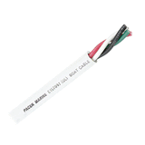 Pacer Round 4 Conductor Cable - 500' - 10/4 AWG - Black, Green, Red &amp; White - WR10/4-500
